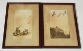 TWO SPORTING LITHOGRAPHSTwo sp