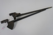 TWO SPRINGFIELD TRAPDOOR SOCKE