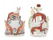 Two Staffordshire Figural Grou