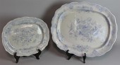 TWO STAFFORDSHIRE GRADUATED BL