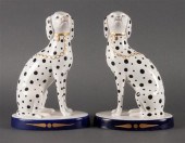 Two Staffordshire style cerami