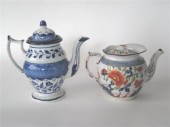 Two Staffordshire teapots    1