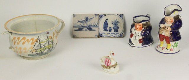 Two Staffordshire Toby jugs a