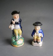 TWO STAFFORDSHIRE TOBY JUGS: H
