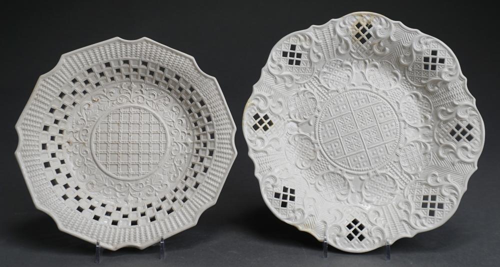 TWO STAFFORDSHIRE WHITE,