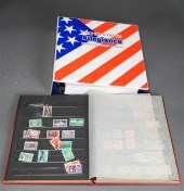 TWO STAMP ALBUMSTwo Stamp Albu