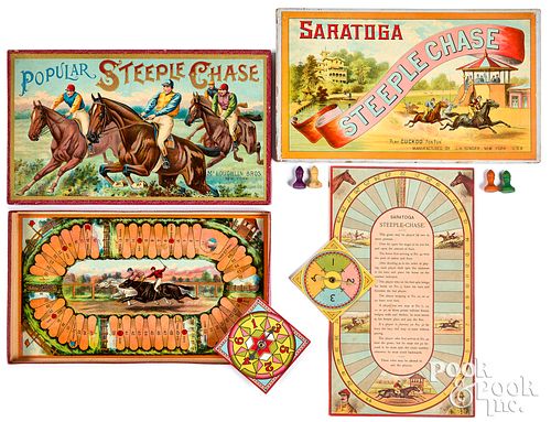 TWO STEEPLE CHASE GAMES, CA.