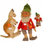 TWO STEIFF GNOMES & A KANGAROO