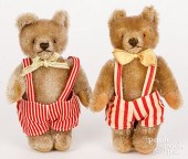 TWO STEIFF MOHAIR TEDDY BEARST
