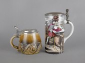 Two steins late 19th/early 20t