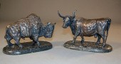 TWO STERLING FIGURES OF A BISO