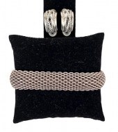 TWO STERLING JEWELRY ITEMS, TI