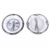 TWO STERLING OVERLAY AMERICAN