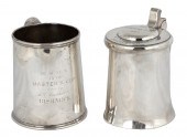 TWO STERLING PRESENTATION TANK