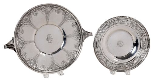 TWO STERLING SERVING