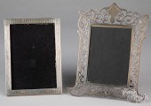 TWO STERLING SILVER FRAMESTwo