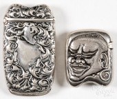 TWO STERLING SILVER MATCH VEST