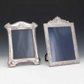 TWO STERLING SILVER PICTURE FR