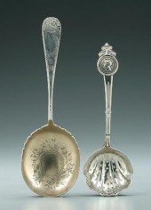 Two sterling silver pieces: Me
