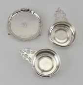 TWO STERLING SILVER PORRINGERS