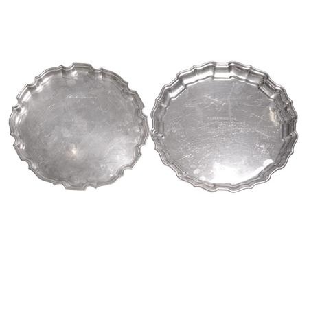 Two Sterling Silver Presentation