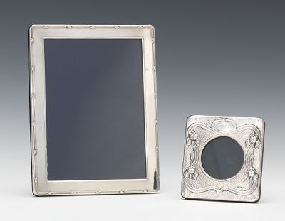 Two Sterling Silver Repousse