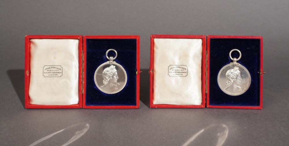 TWO STERLING SILVER ROYAL ACADEMY