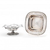 TWO STERLING SILVER SERVING BO