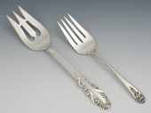Two Sterling Silver Serving Sp