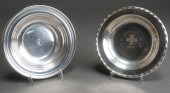 TWO STERLING SILVER SHALLOW BO