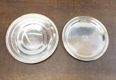 TWO STERLING SILVER TRAYSTWO S