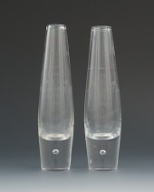 Two Steuben Glass "Tagore" Bud