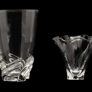 Two Steuben Glass Vases  20th