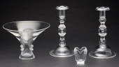 TWO STEUBEN VASES &AMP; PAIR O