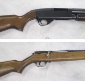 TWO STEVENS SHOTGUNS: MODEL 67