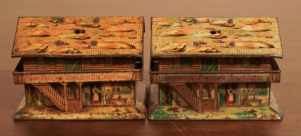 TWO STOLLWERCK'S TIN HOUSE-FORM