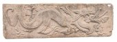 TWO STONE CHINESE OUTDOOR PLAQ