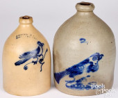 TWO STONEWARE JUGS<br>Two ston