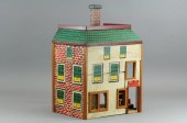 TWO STORY FOLK ART DOLL'S HOUS