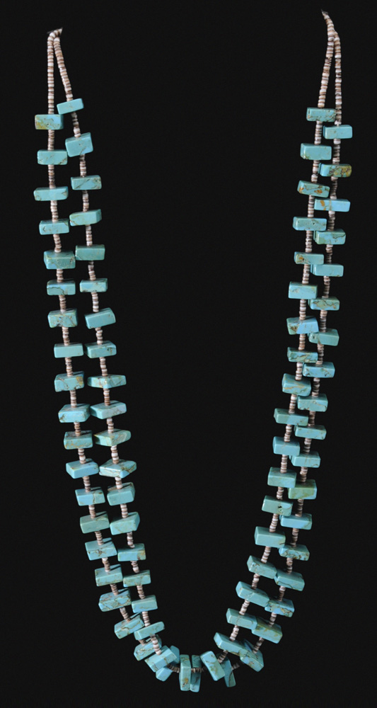 Two-Strand Turquoise Necklace