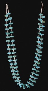 Two-Strand Turquoise Necklace