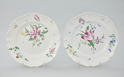 Two Strasbourg Faience Dishes