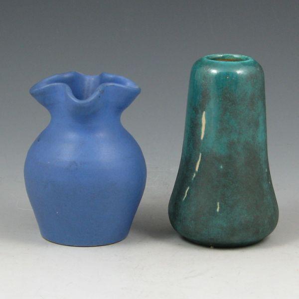 Two studio pottery vases
