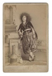 TWO SULTANA ASHIA CABINET CARD