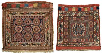 Two Sumac bag faces: one with