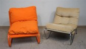 TWO SWEDISH CONTEMPORARY TUBUL