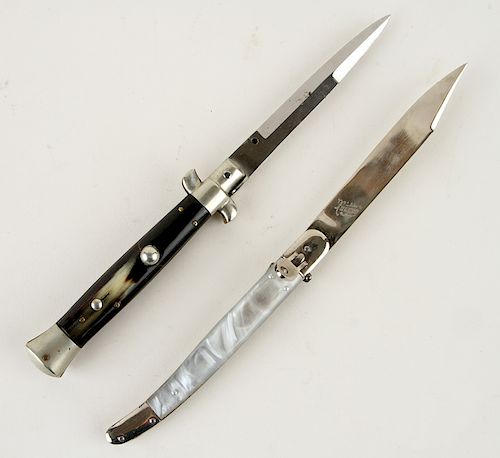 TWO SWITCH BLADES ONE MARKED