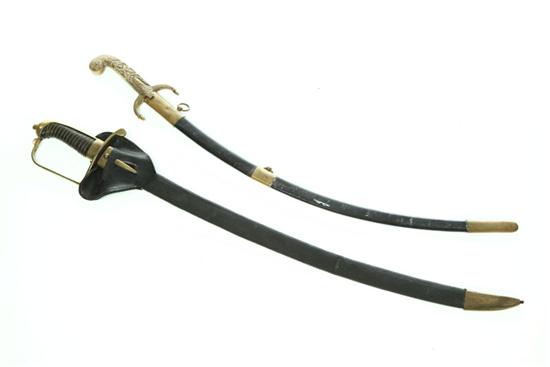 TWO SWORDS.  European  late