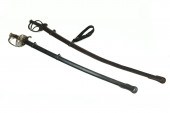 TWO SWORDS WITH SCABBARDS.  Am