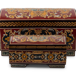 Two Syrian Carved and
